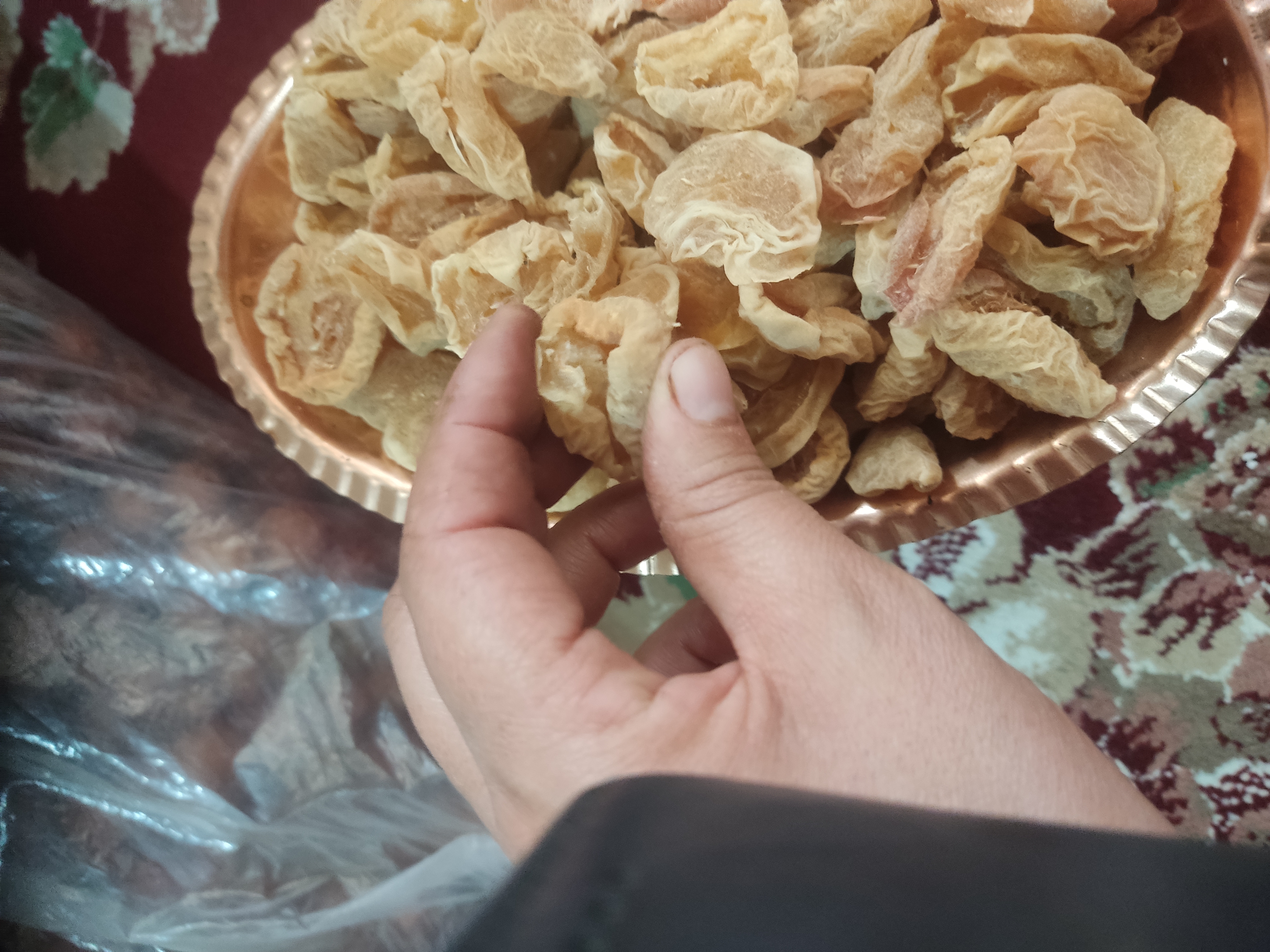 برگه شفتالو آفتاب خشک ارگانیک و نرم یک کیلویی